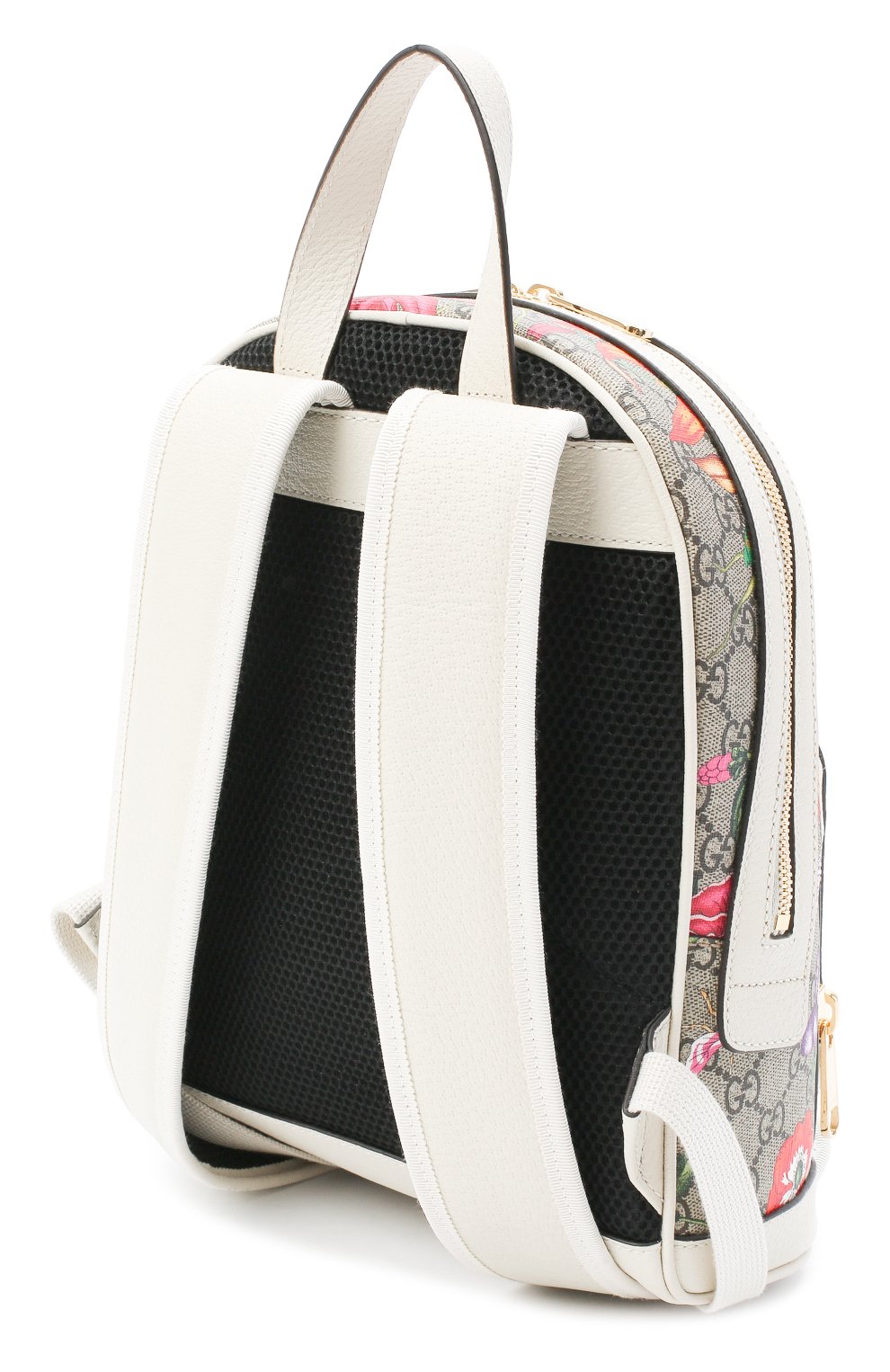 Рюкзак ophidia gg flora small GUCCI белого цвета по цене 175000 руб., арт. 547965/HV8DC, фото 3 Рюкзак ophidia gg flora small GUCCI, арт. 547965/HV8DC, фото 3