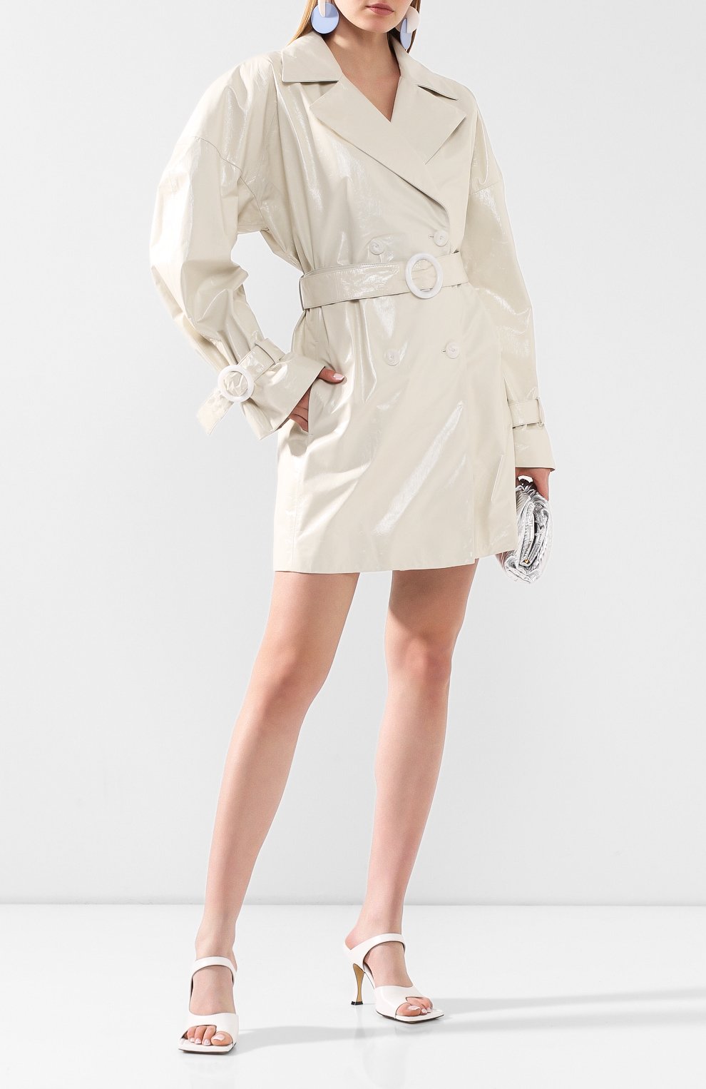 Кожаный тренч DROME, арт. DPD3032/D1691, фото 2