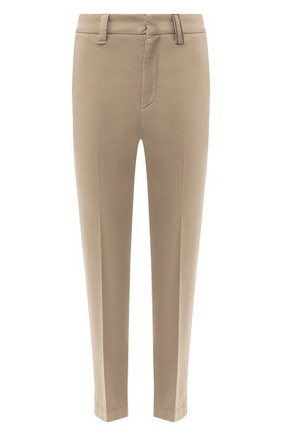 Женские хлопковые брюки BRUNELLO CUCINELLI, арт. M0W14P5398