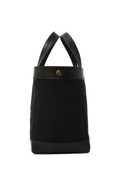 Сумка-шопер t-screw mini TOM FORD черного цвета по цене 108000 руб., арт. L1494T-ICN002, фото 4 Сумка-шопер t-screw mini TOM FORD, арт. L1494T-ICN002, фото 4