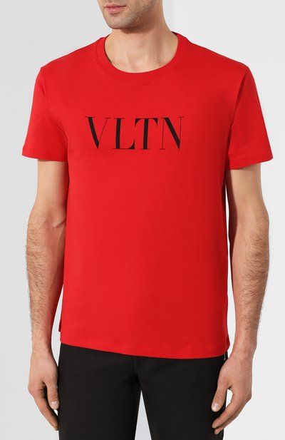 Хлопковая футболка VALENTINO, арт. TV3MG10V3LE, фото 3