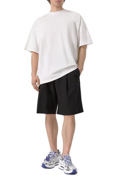 Комбинированные кроссовки be right back OFF-WHITE, арт. 0MIA295S25FAB0054501, фото 2