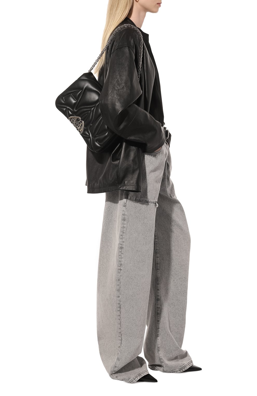 Сумка seal ALEXANDER MCQUEEN, арт. 755703/1BLE2, фото 8