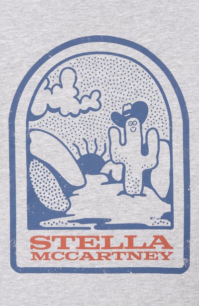 Хлопковая футболка STELLA MCCARTNEY, арт. TZ8P11, фото 3