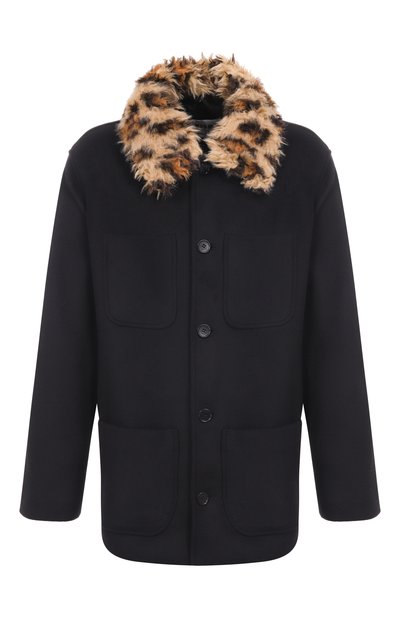 Мужское шерстяное пальто MSGM, арт. 3940MH25/257603