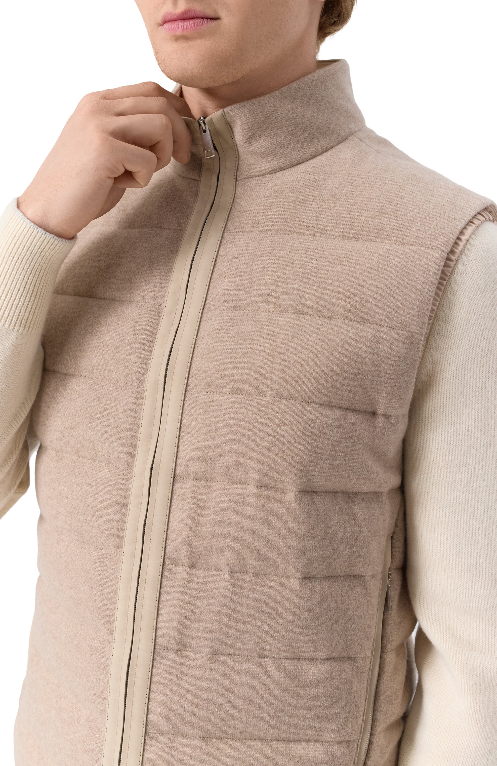 Пуховый жилет ZEGNA, арт. E105/UET48A8, фото 5