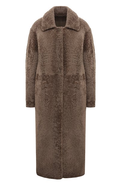 Женская шуба из овчины MANZONI24, арт. 24M1115-S23N