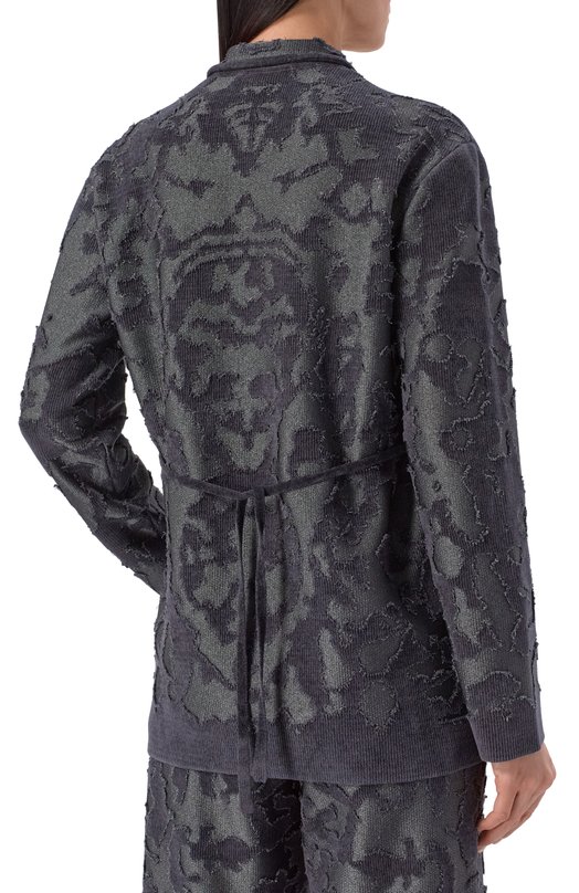 Шелковая рубашка Giorgio Armani GW002431/AF19837 Синий  GW002431/AF19837 Фото 4