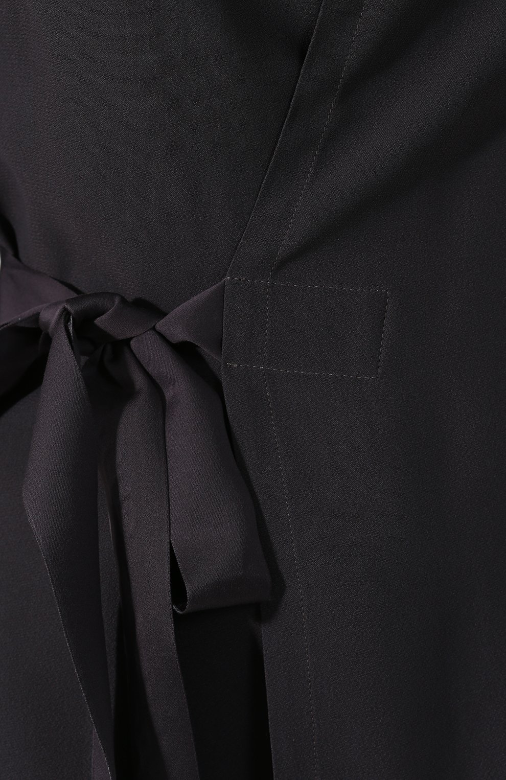 Блузка из вискозы RICK OWENS темно-серого цвета по цене 55350 руб., арт. RP19S6214/Y, фото 5 Блузка из вискозы RICK OWENS, арт. RP19S6214/Y, фото 5