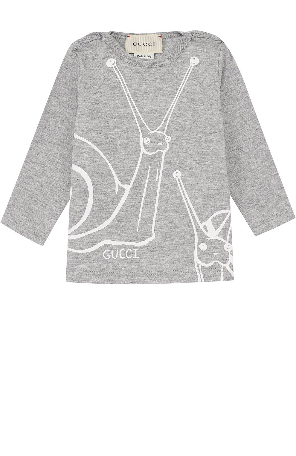 Хлопковый лонгслив с принтом GUCCI, арт. 478350/X3G75, фото 1