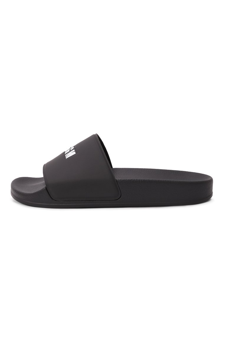 Женские шлепанцы MSGM черного цвета, арт. 3841MDS208/864 | Фото 4 (Подошва: Платформа; Материал сплава: Проставлено; Драгоценные камни: Проставлено; Материал внешний: Резина)