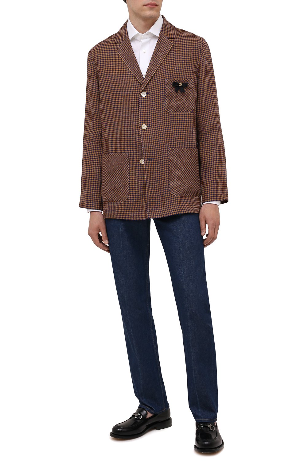 Льняной пиджак GUCCI, арт. 659844/ZAG0U, фото 2