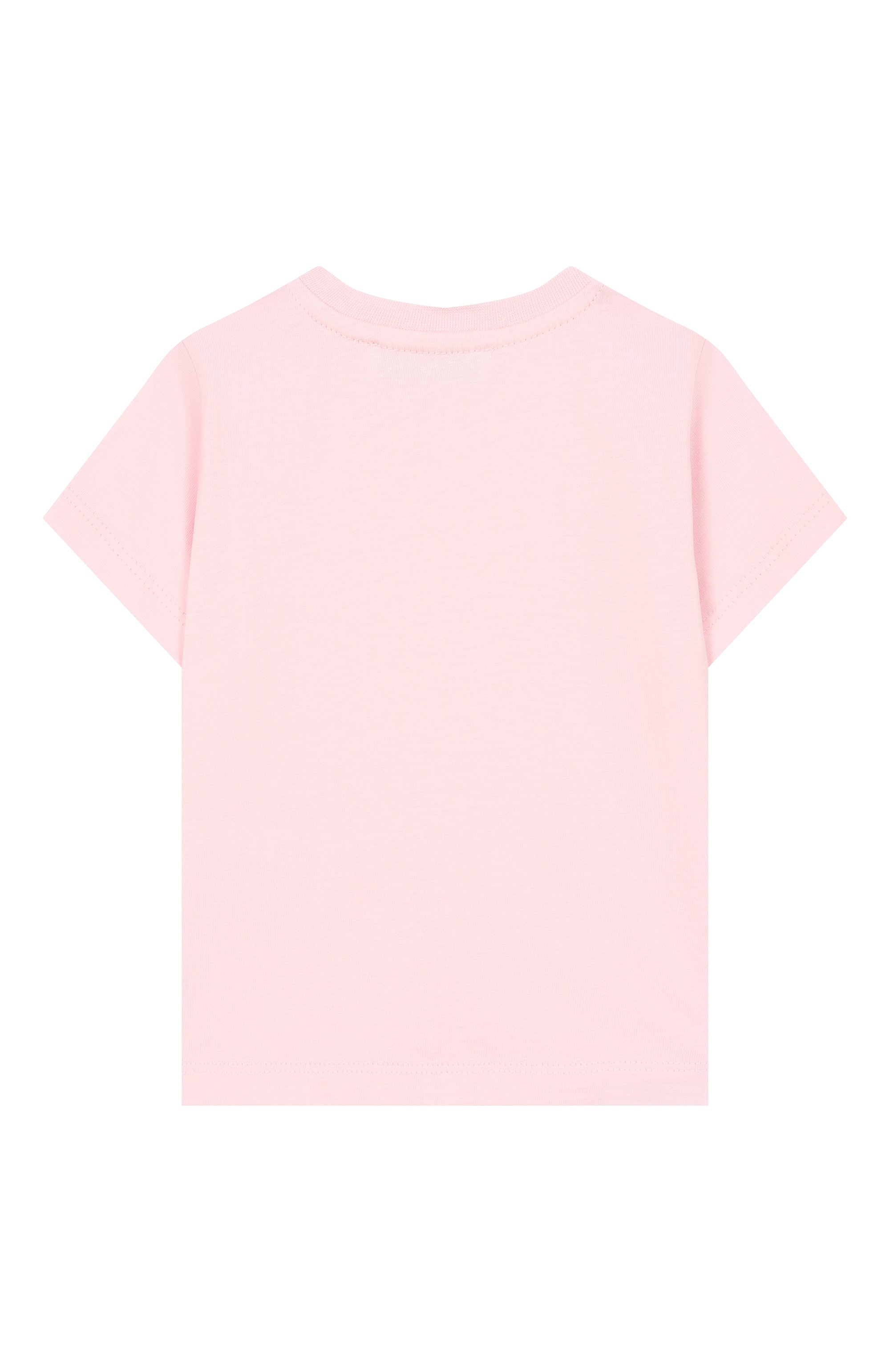 Хлопковая футболка MSGM KIDS, арт. S6MSUNTH266, фото 2