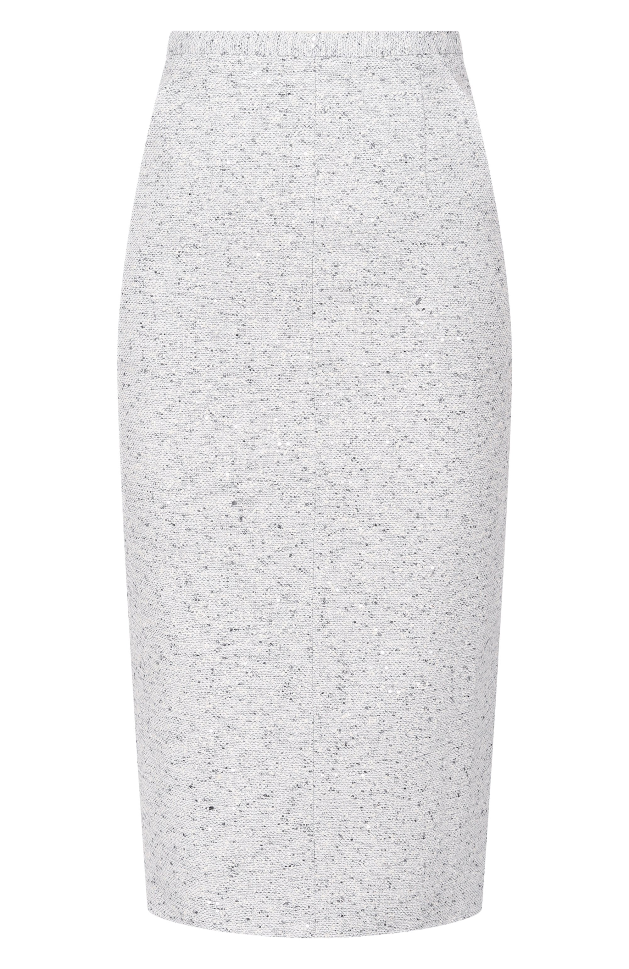 Юбка с отде лкой пайетками KITON, арт. D60208K0941G, фото 1