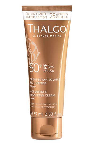 Женский антивозрастной солнцезащитный крем sun care spf50+ (75ml) THALGO, арт. GT19027