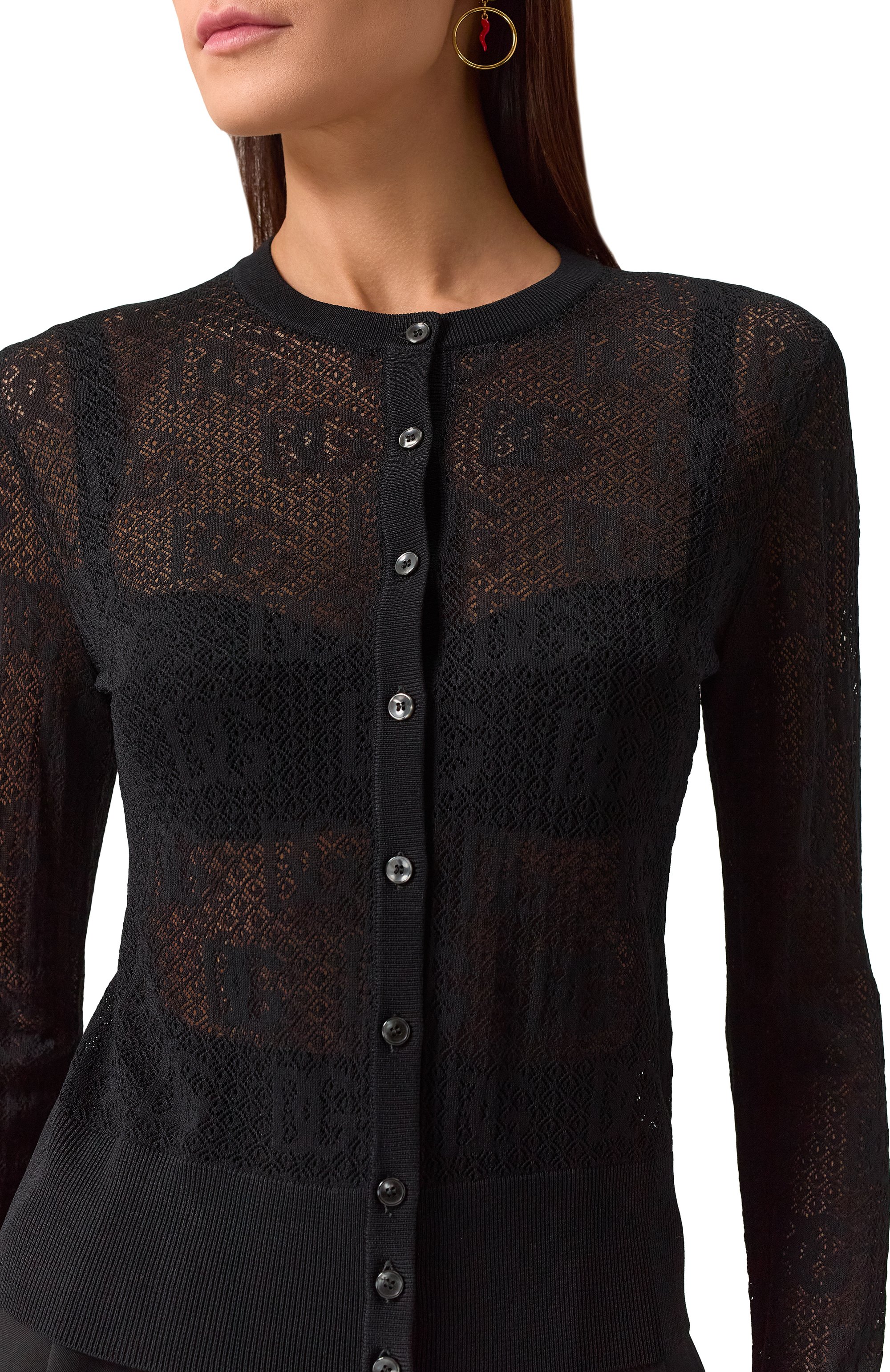 Кардиган из вискозы DOLCE & GABBANA, арт. FXV47T/JFMGR, фото 5