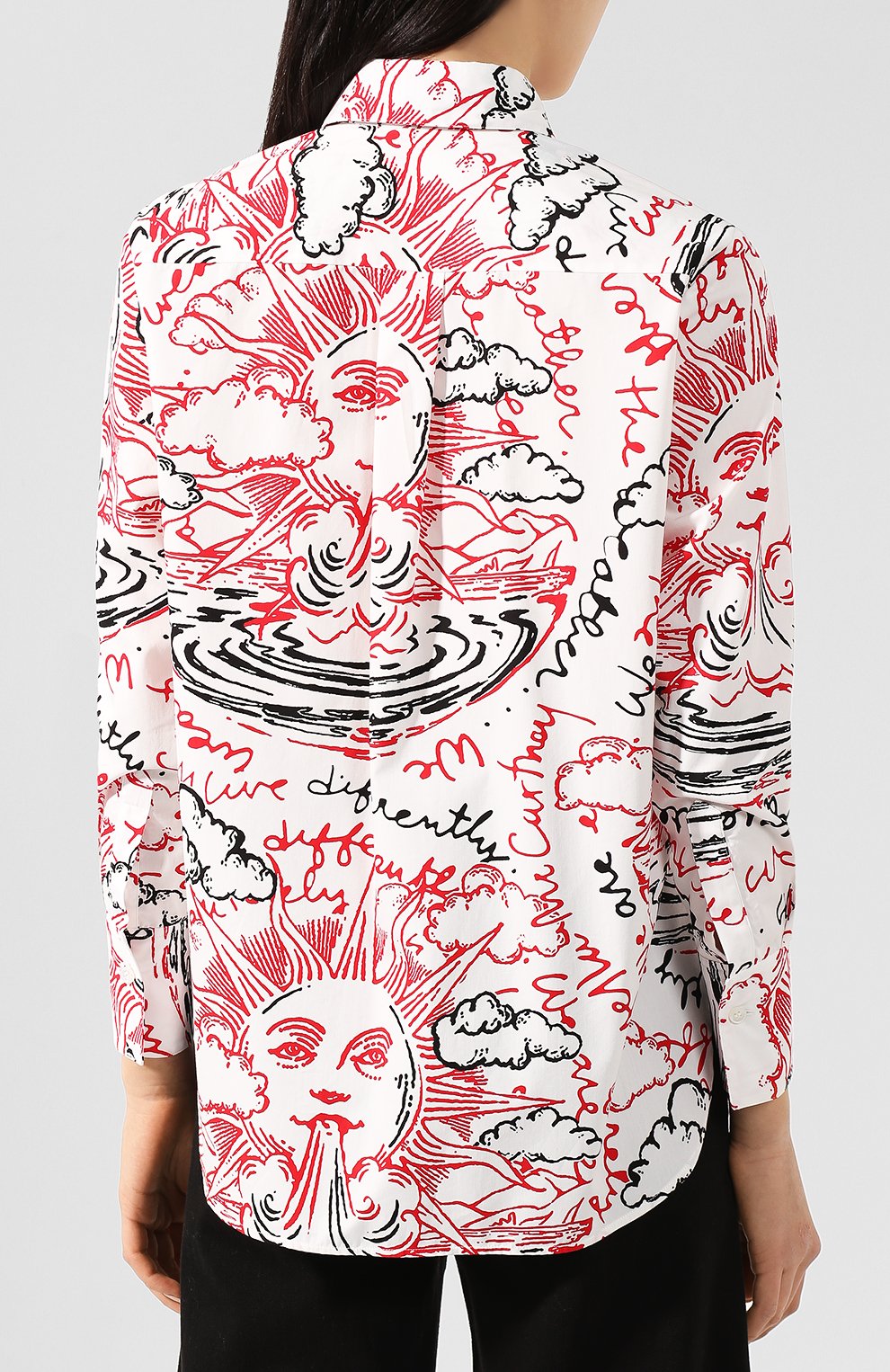 Хлопковая рубашка STELLA MCCARTNEY, арт. 600566/S0A22, фото 4