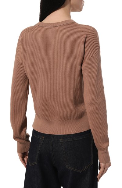 Хлопковый пуловер BRUNELLO CUCINELLI, арт. M1919B1299, фото 4