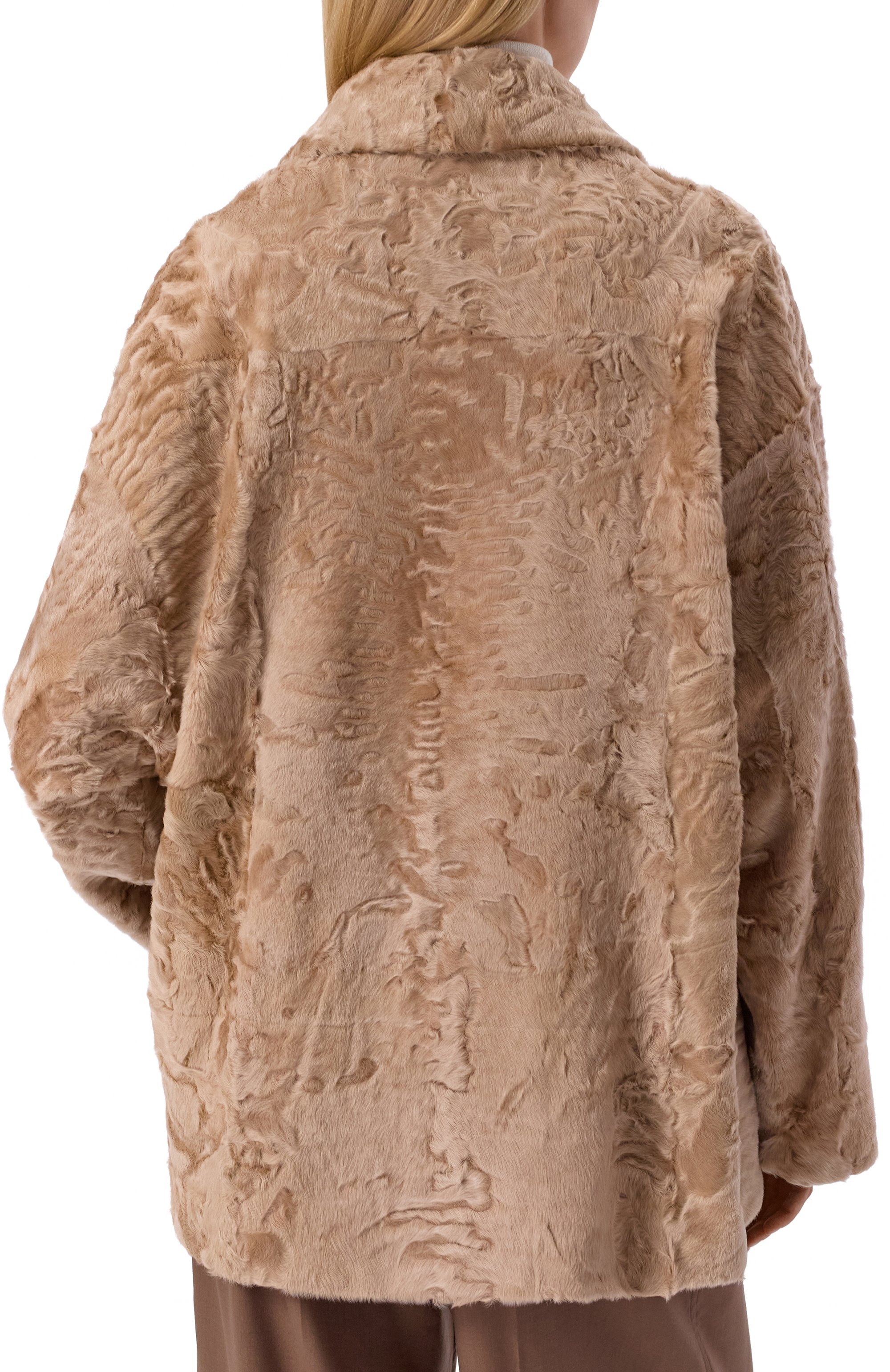 Шуба из ягненка GIULIA GURMAN, арт. 2501SP44, фото 4