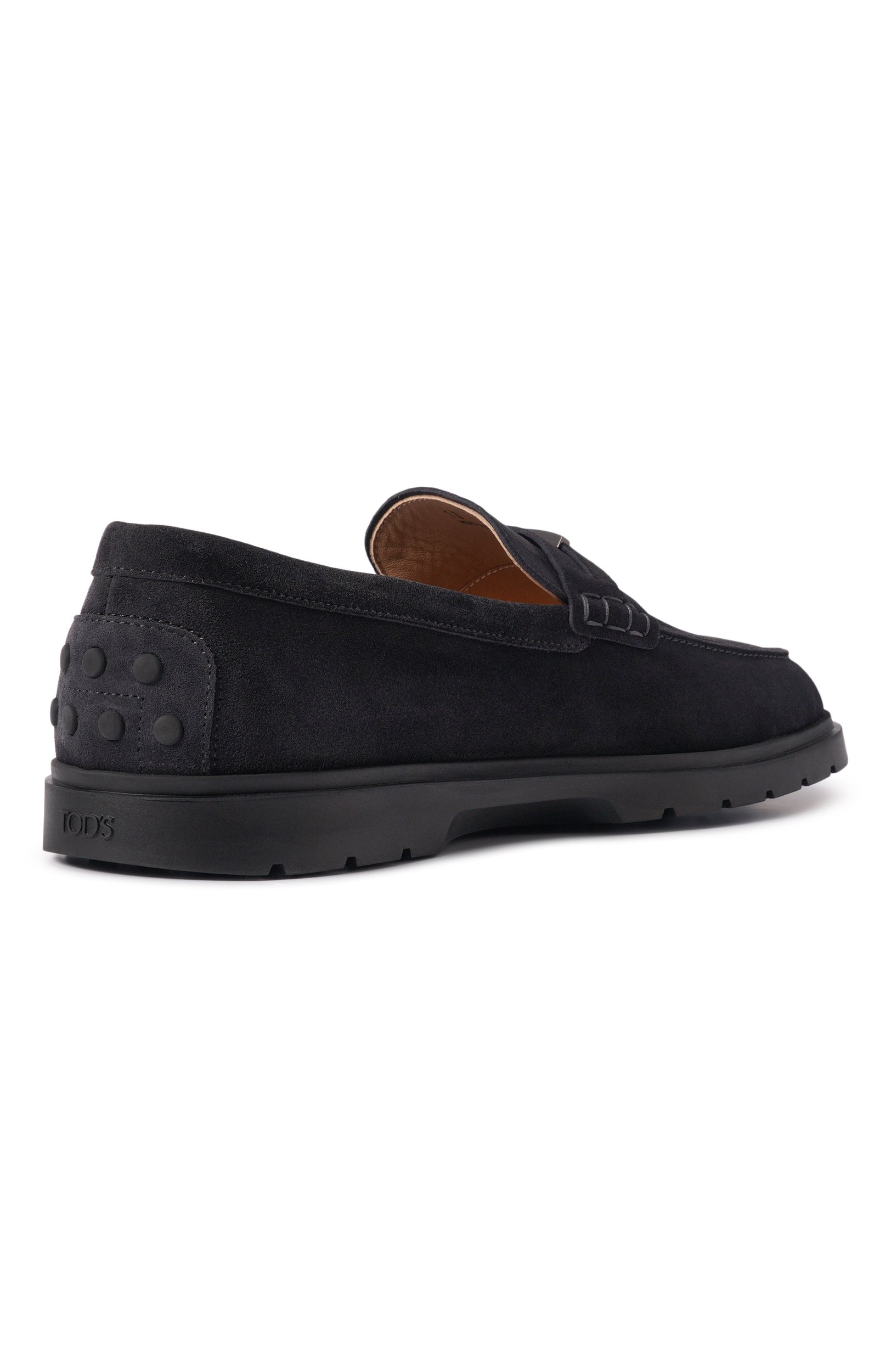 Замшевые лоферы TOD’S, арт. XXM59K0KR10/RE0, фото 4