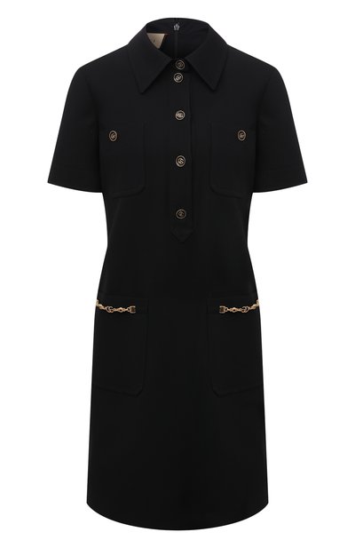 Женское платье из шелка и шерсти GUCCI, арт. 661672/ZAD88
