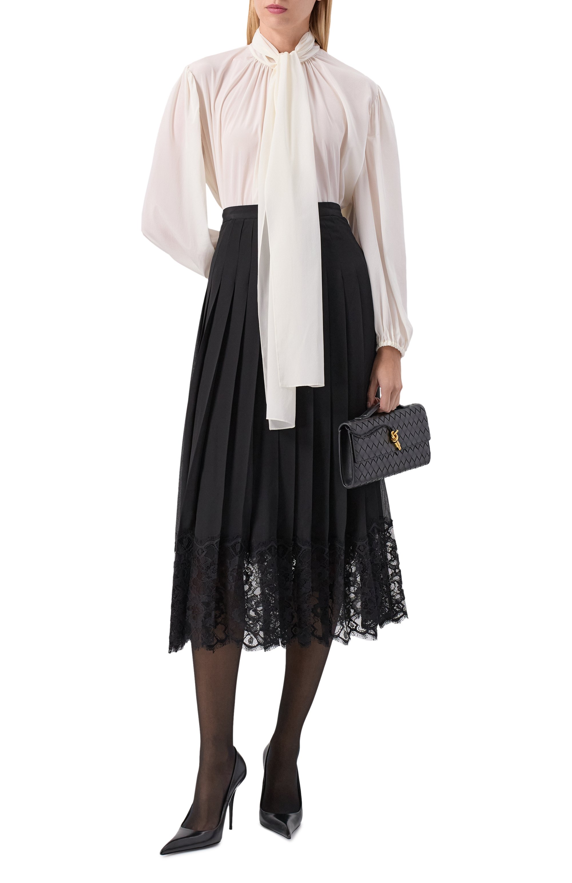 Плиссированная юбка DOLCE & GABBANA, арт. F4C6AT/FUSNW, фото 2