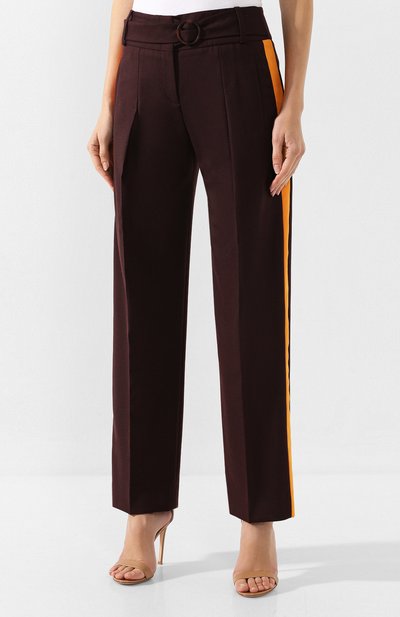 Брюки VICTORIA, VICTORIA BECKHAM, арт. TRVV 136B PAW19 W00L BLEND TAIL0RING, фото 3