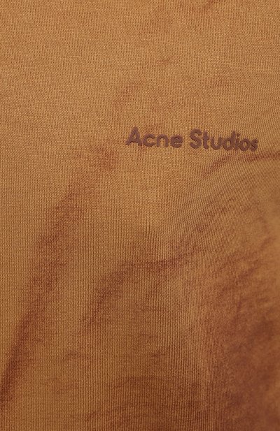 Хлопковая футболка ACNE STUDIOS, арт. AL0150, фото 5