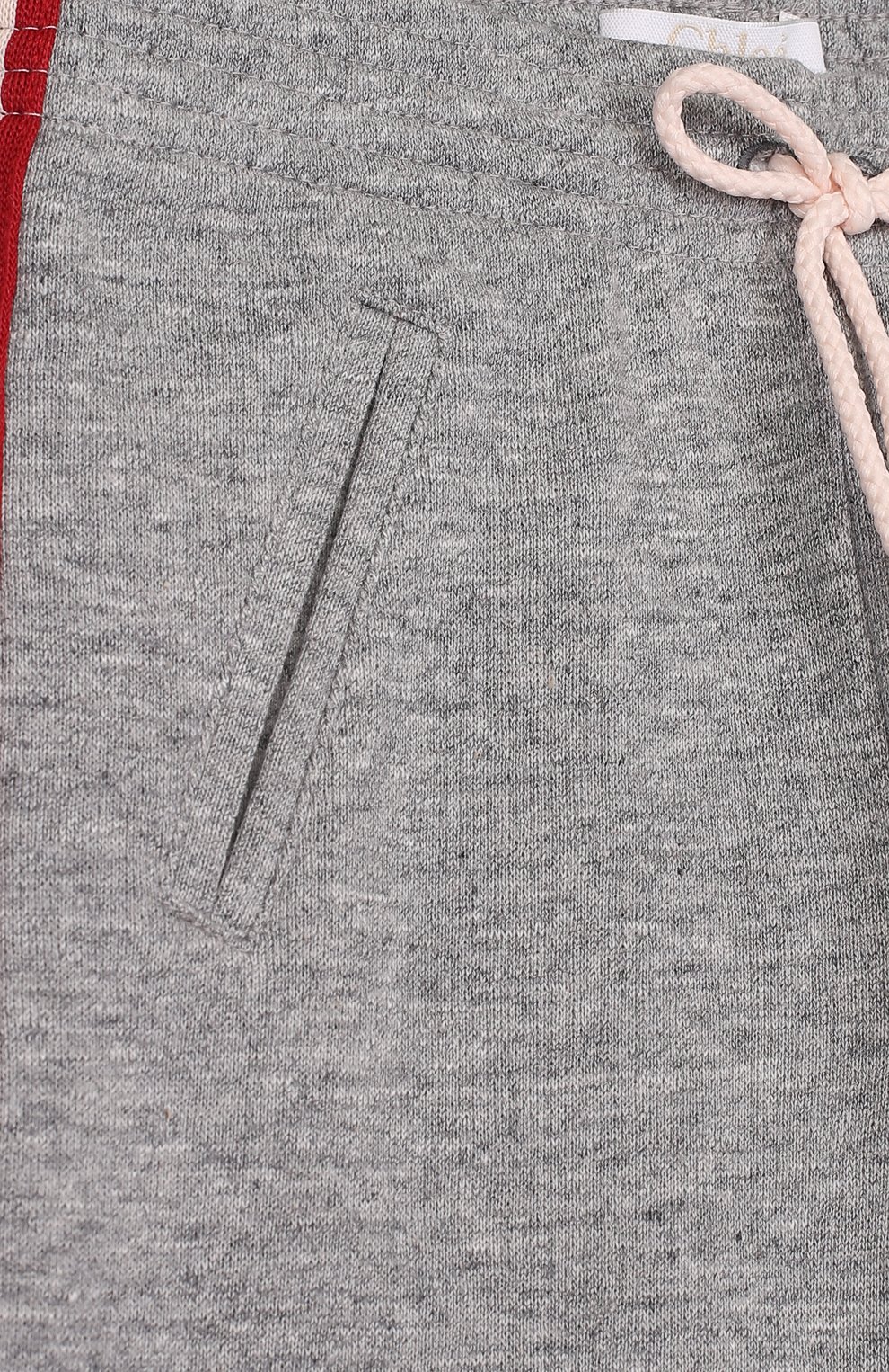 Спортивные джоггеры из хлопка с лампасами CHLOÉ, арт. C14519/6A-12A, фото 3