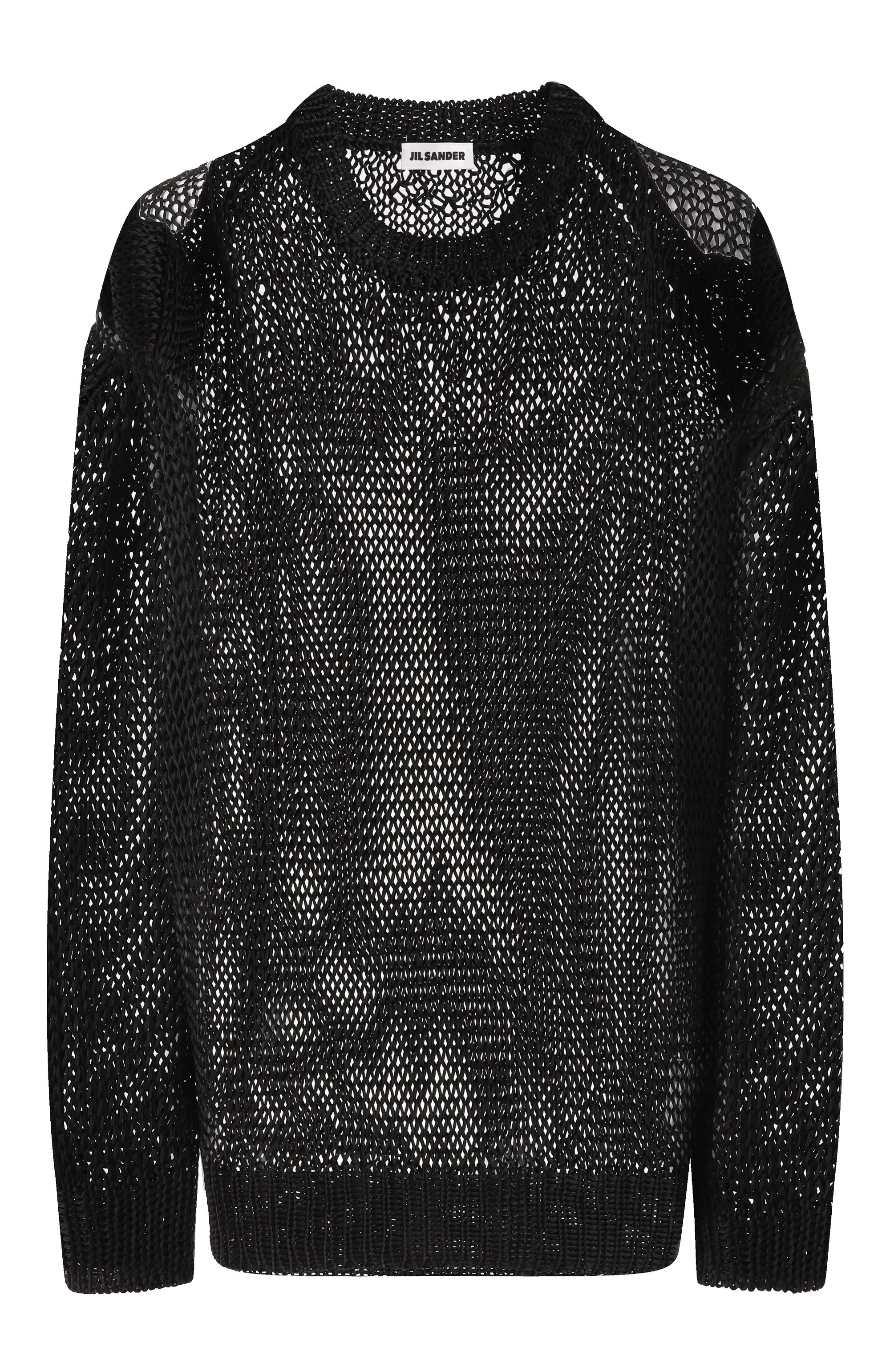 Шелковый пуловер JIL SANDER, арт. J02GP0209/J16135, ф�ото 1