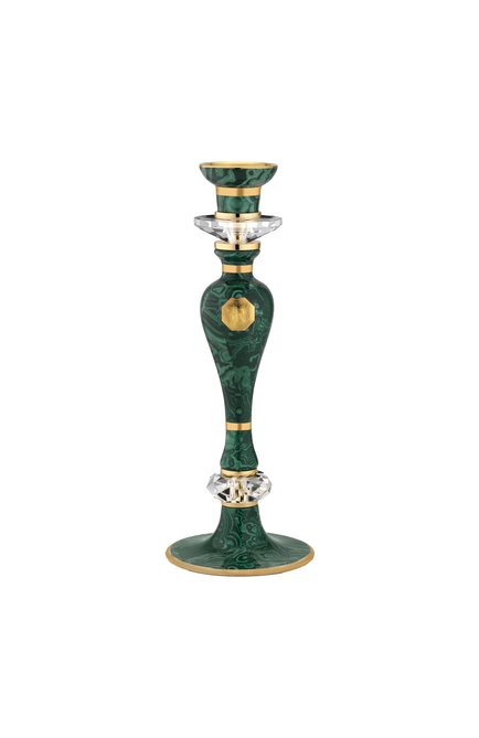 Подсвечник на одну свечу royal malachite STEFANO RICCI, арт. 0A01CANDLE/MLCH01/C. 6037