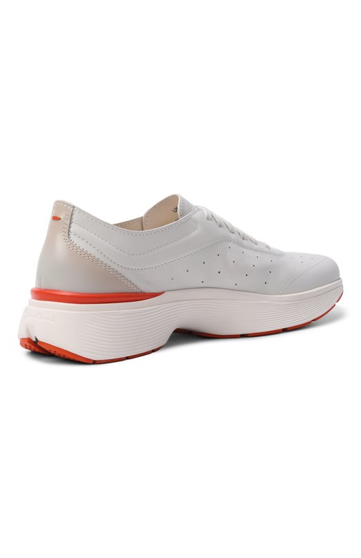 Кожаные кроссовки Bounce Santoni MBBG22070BART0IL Белый  MBBG22070BART0IL Фото 4