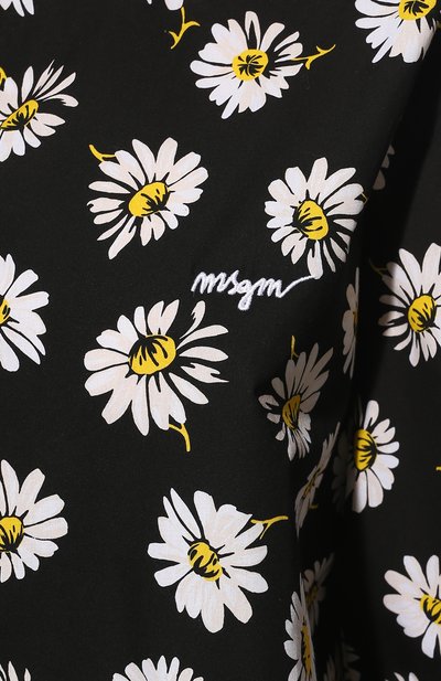 Хлопковая рубашка MSGM, арт. 3242MDE116 227350, фото 5