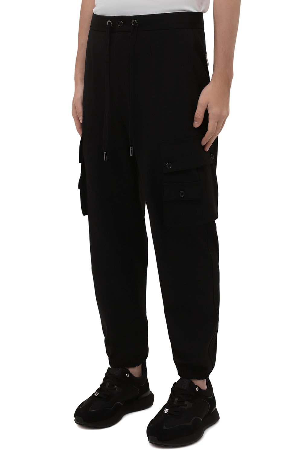 Шерстяные джоггеры DOLCE & GABBANA, арт. GV16HT/FUBE7, фото 3