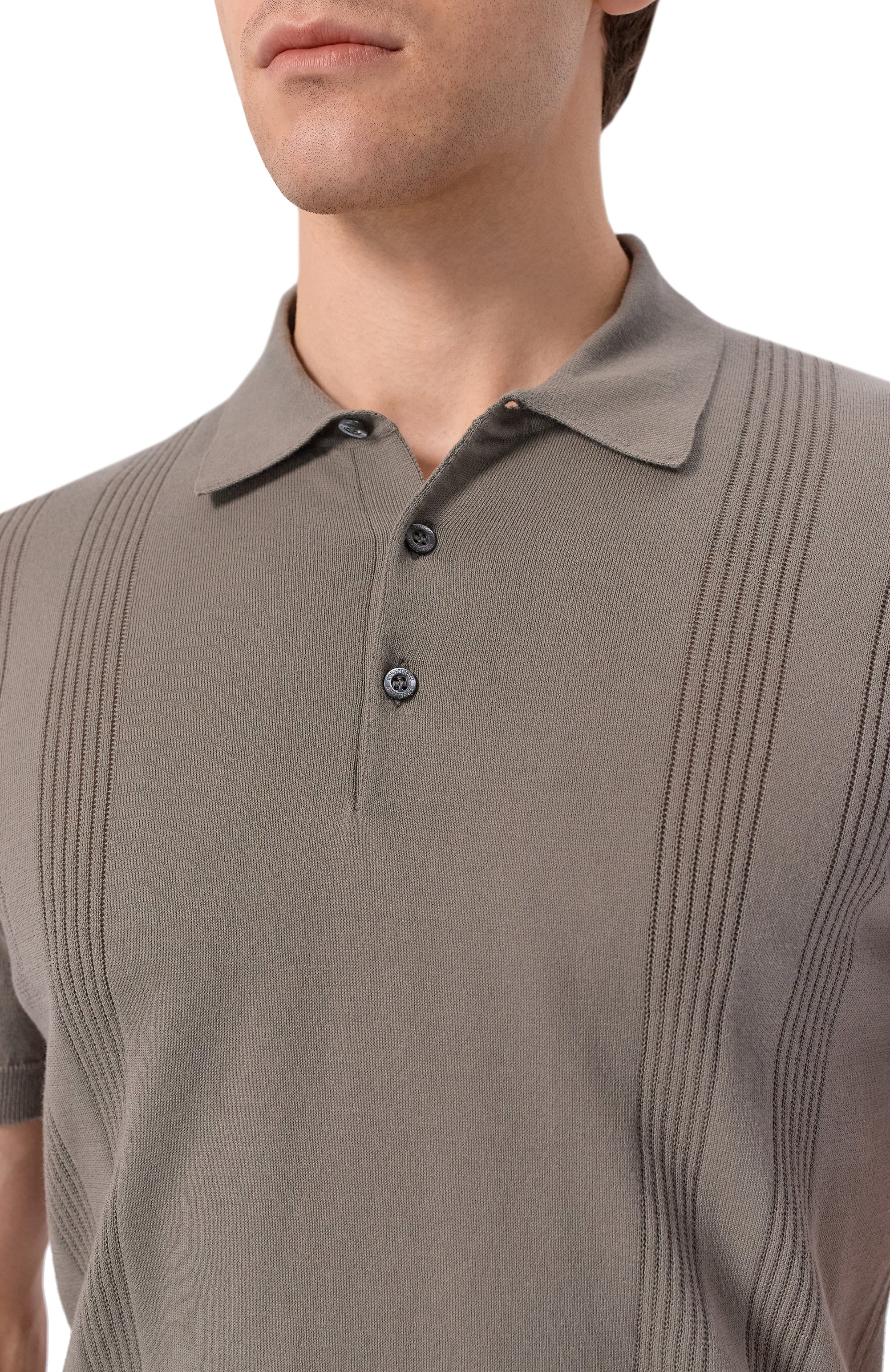 Хлопковое поло CORNELIANI, арт. 27M586/2725109, фото 5