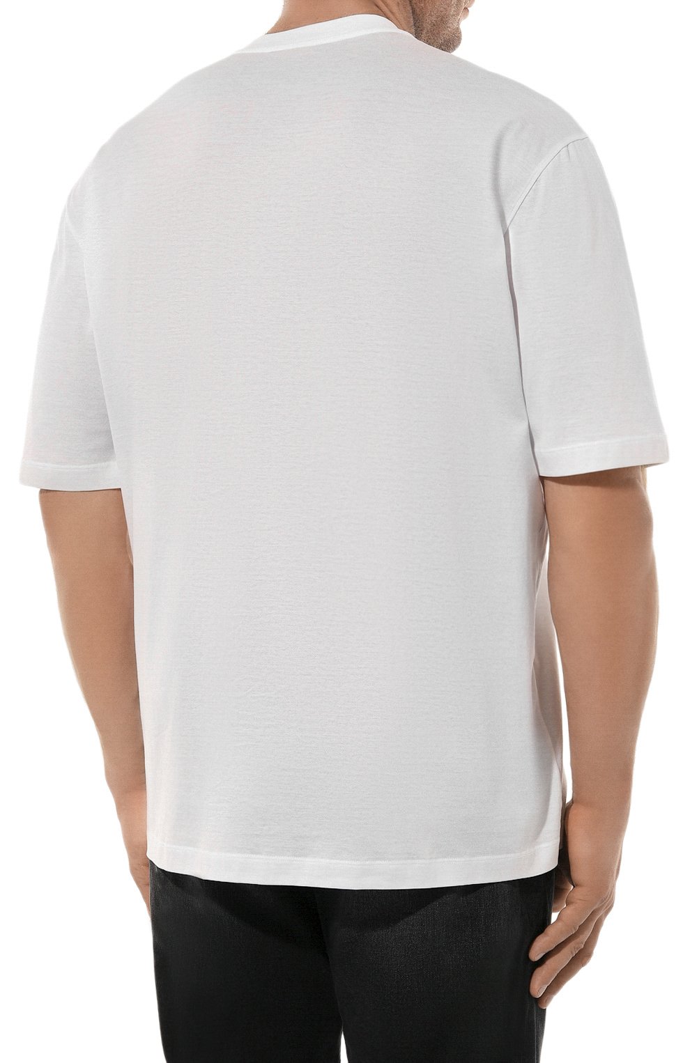 Хлопковая футболка ZILLI, арт. TSR001M0110VFST00/64, фото 4