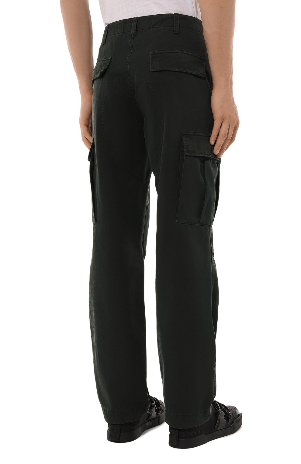 Хлопковые брюки-карго DOLCE & GABBANA, арт. GP03LT/G8KZ7, фото 4