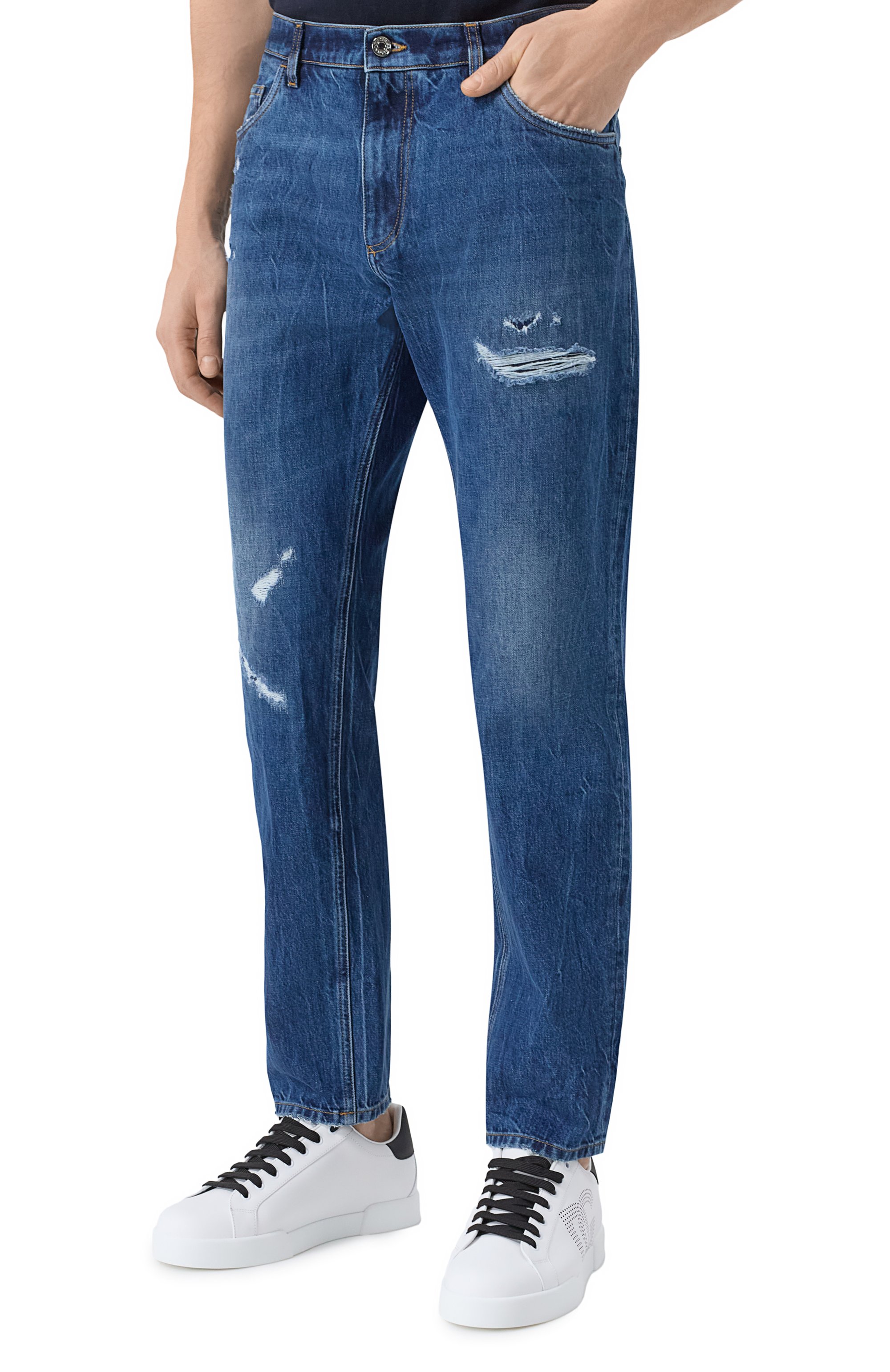 Джинсы loose DOLCE & GABBANA, арт. GYJDAZ/G8KE9, фото 3