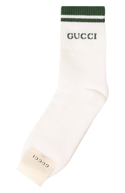 Женские хлопковые носки GUCCI, арт. 496493 4G293