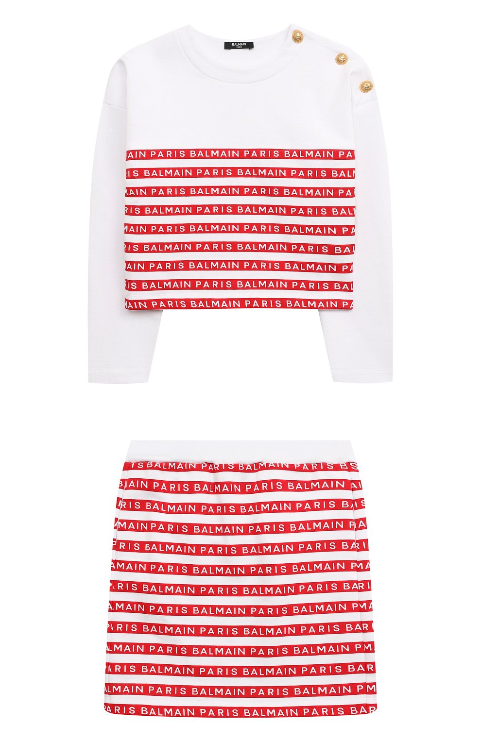 Хлопковый костюм BALMAIN, арт. BU3B20, фото 1