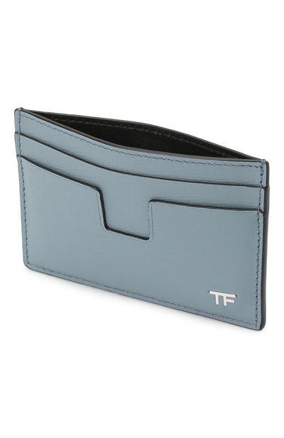Кожаный футляр для кредитных карт TOM FORD синего цвета по цене 33950 руб., арт. Y0232P-LCL053, фото 3 Кожаный футляр для кредитных карт TOM FORD, арт. Y0232P-LCL053, фото 3