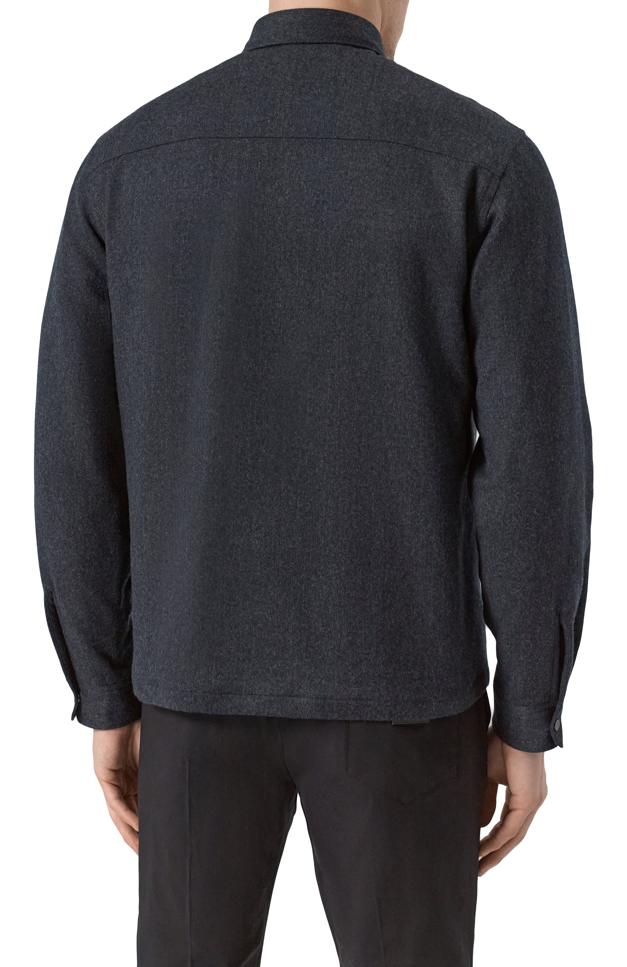 Шерстяная куртка-рубашка ZEGNA, арт. S0TM2/UEV01A8, фото 4