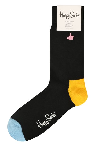 Женские носки embroidery thumbs up soc HAPPY SOCKS, арт. BETU01