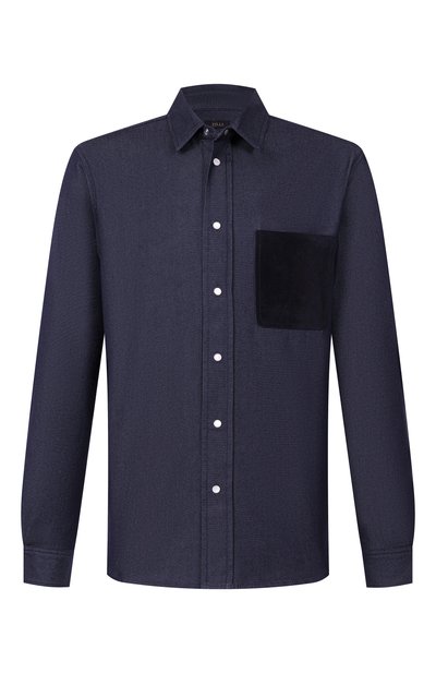 Мужская джинсовая рубашка ZILLI, арт. JPSB22M013950003N