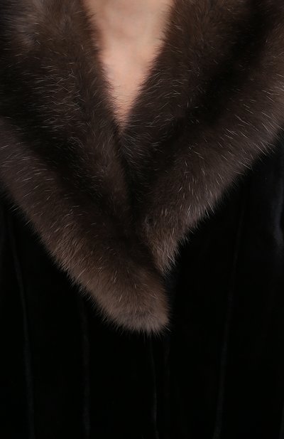 Шуба из меха норки и соболя VICTORIA KUSENKOVA, арт. 701513549447, фото 5