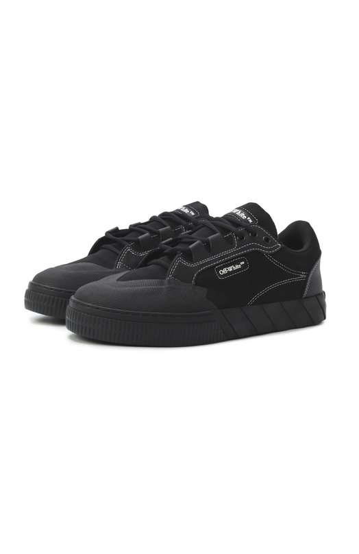 Замшевые кеды Vulcanized 779 Off-White 0MIA296C99LEA001 Чёрный 0MIA296C99LEA001