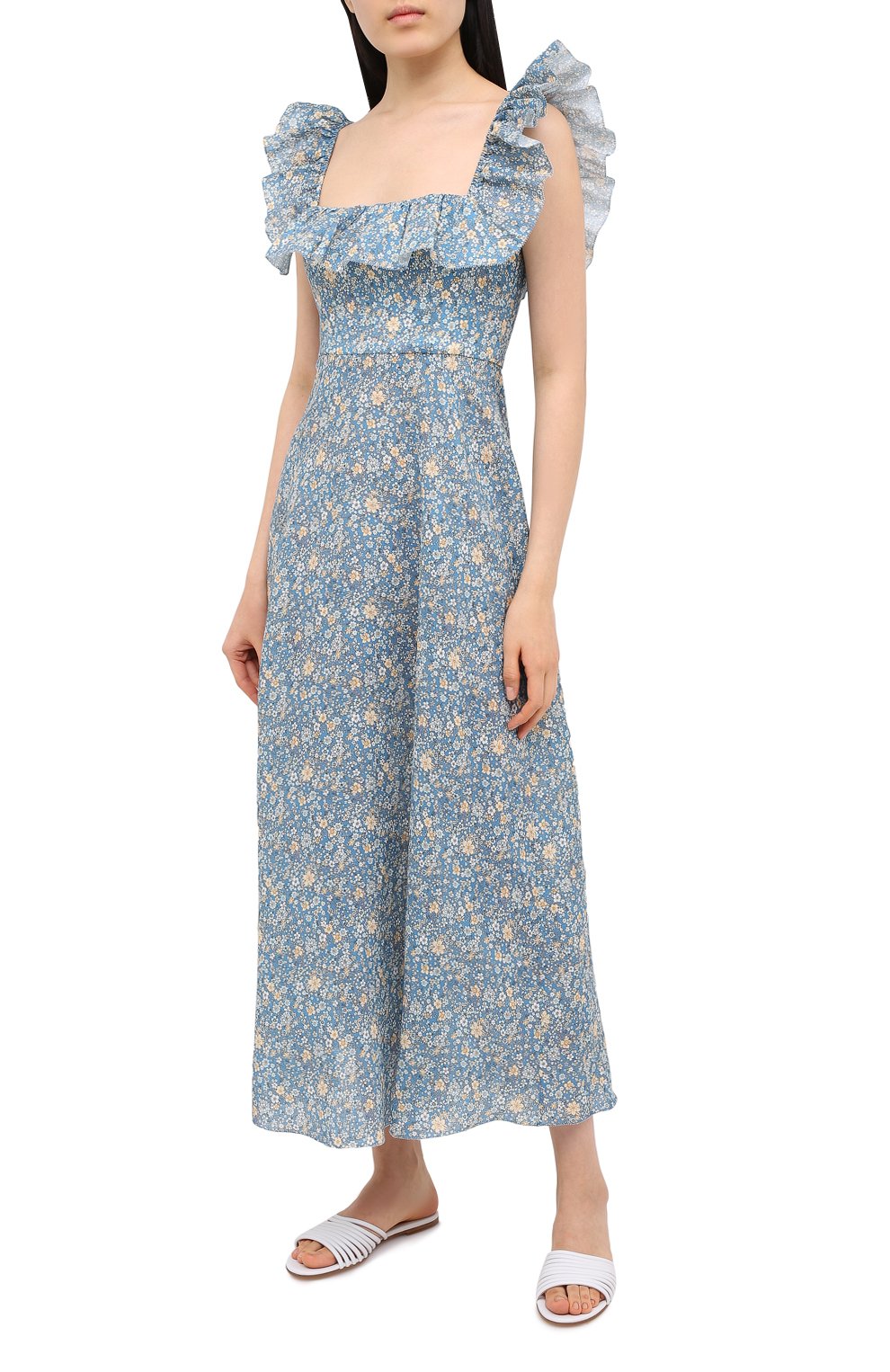 Льняное платье ZIMMERMANN, арт. 6200DCAR, фото 3