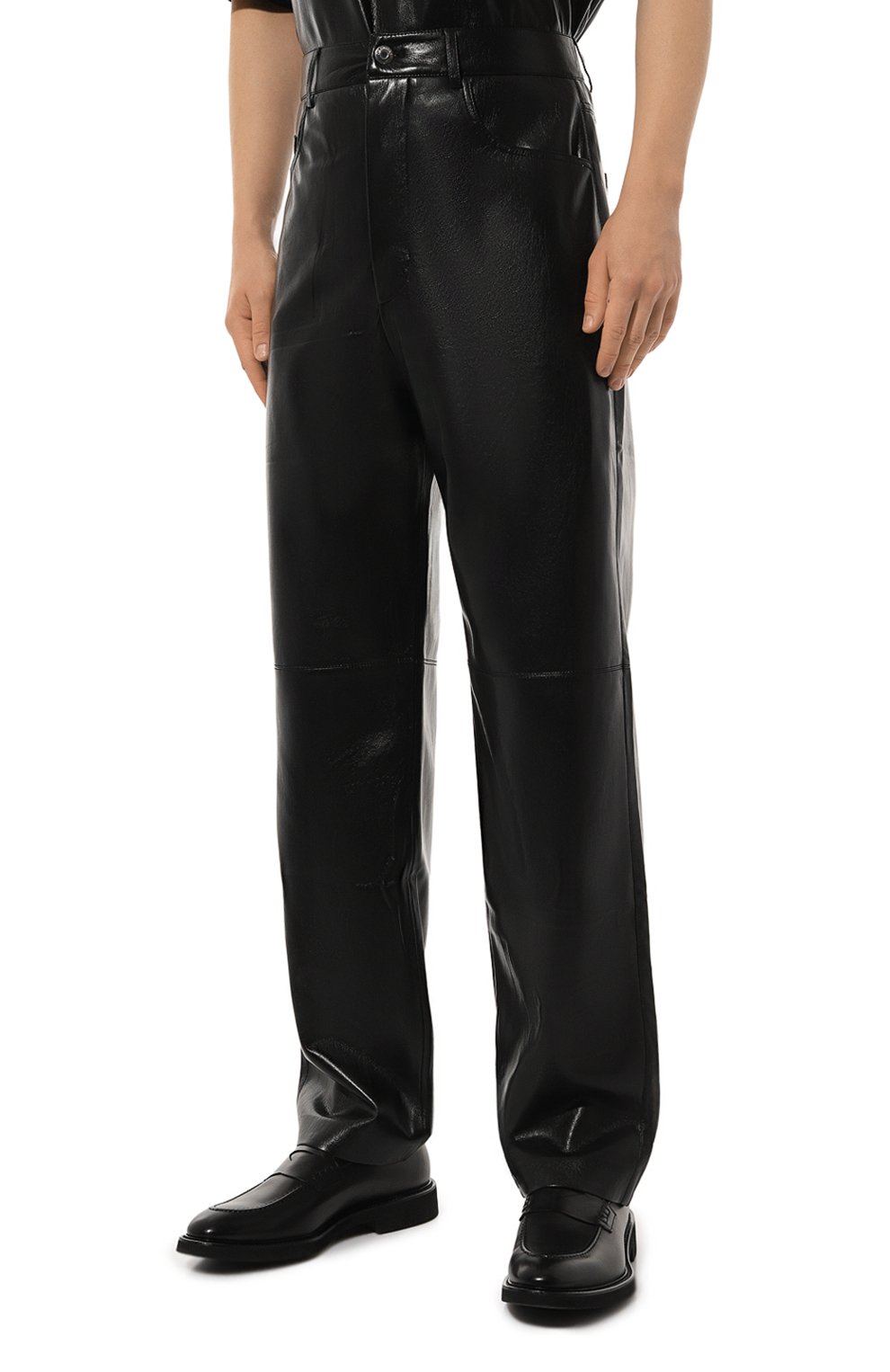 Брюки из экокожи NANUSHKA, арт. NM23CRPA00199, фото 3