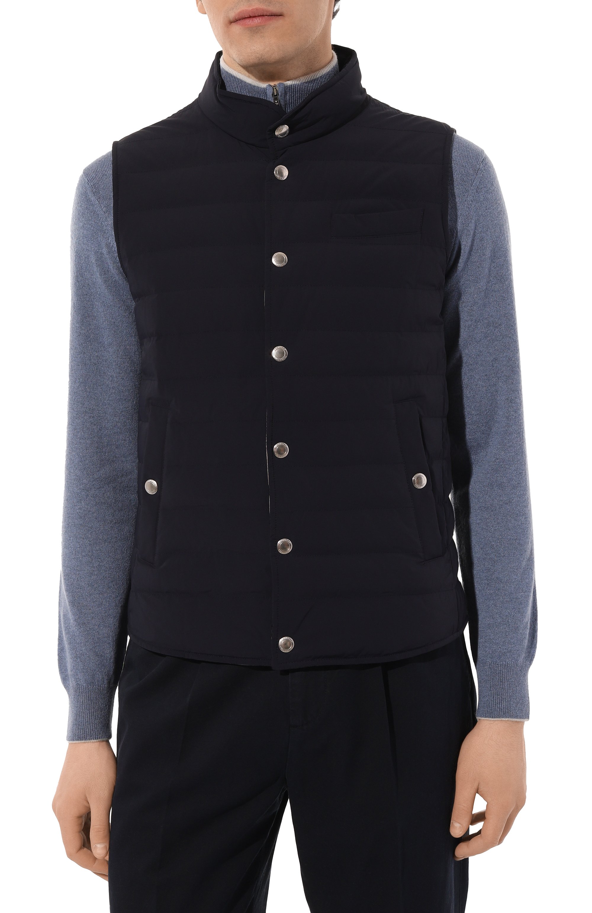 Пуховый жилет BRUNELLO CUCINELLI, арт. MM403B2217, фото 3