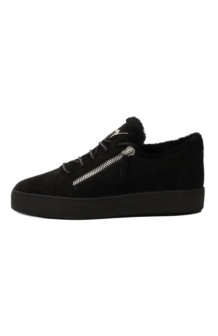 Кожаные кеды frankie winter GIUSEPPE ZANOTTI DESIGN, арт. RU00018/012, фото 1